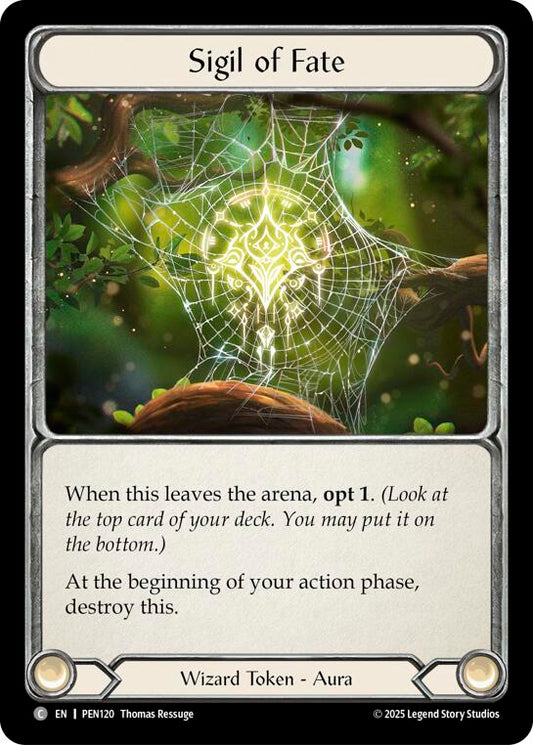 Flesh and Blood TCG: Sigil Of Fate card image
