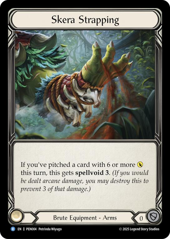Flesh and Blood TCG: Skera Strapping card image