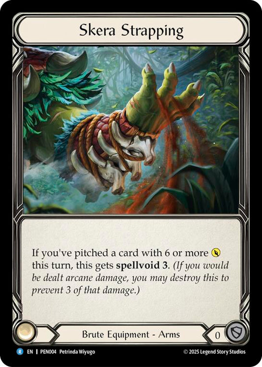 Flesh and Blood TCG: Skera Strapping card image