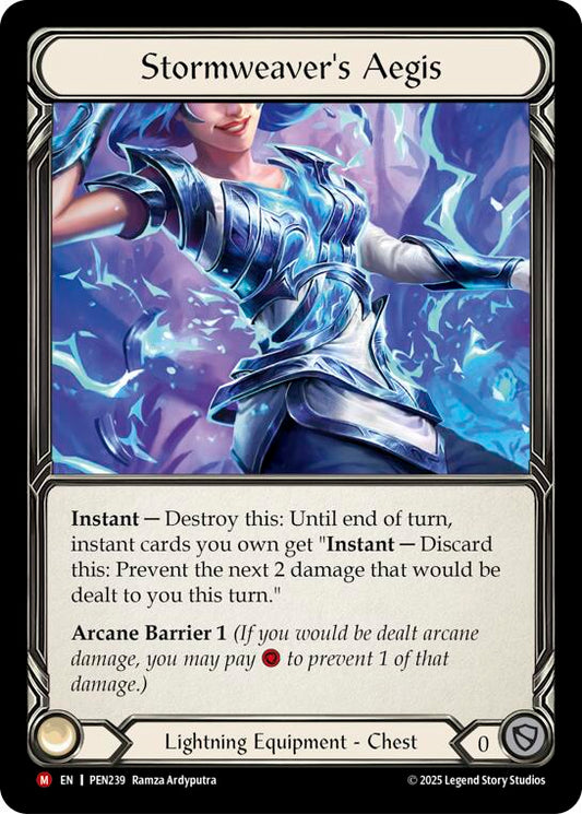 Flesh and Blood TCG: Stormweavers Aegis card image