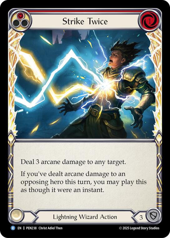 Flesh and Blood TCG: Strike Twice (Red) card image