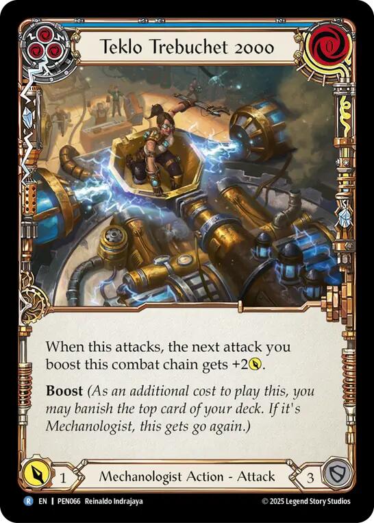 Flesh and Blood TCG: Teklo Trebuchet 2000 card image