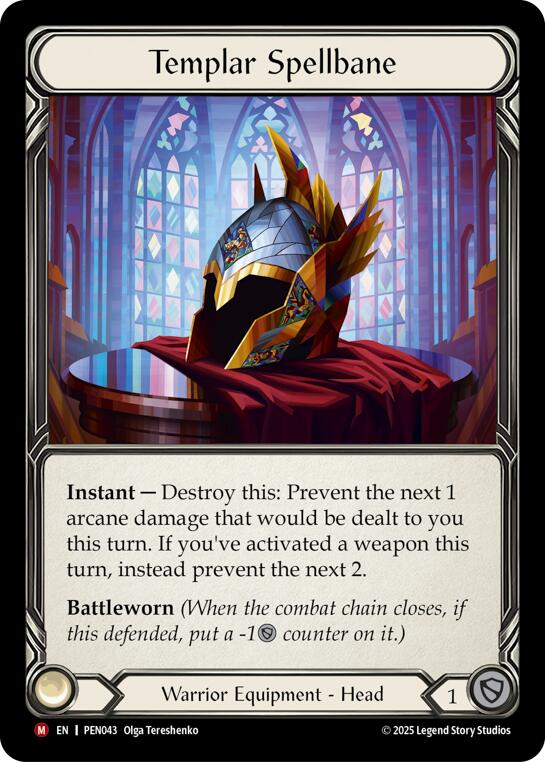 Flesh and Blood TCG: Templar Spellbane card image