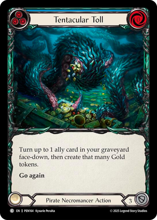 Flesh and Blood TCG: Tentacular Toll (Blue) card image