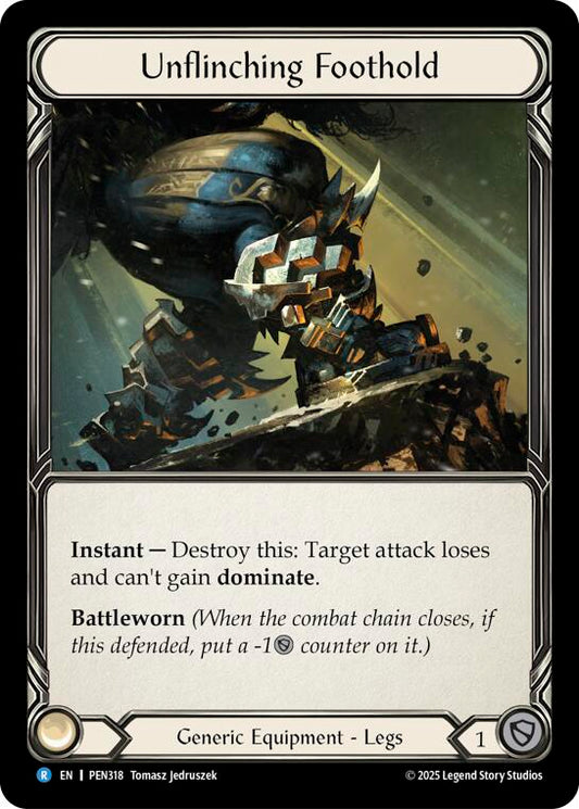 Flesh and Blood TCG: Unflinching Foothold card image