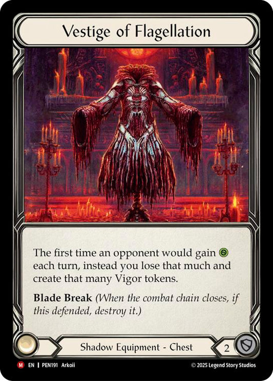 Flesh and Blood TCG: Vestige Of Flagellation card image