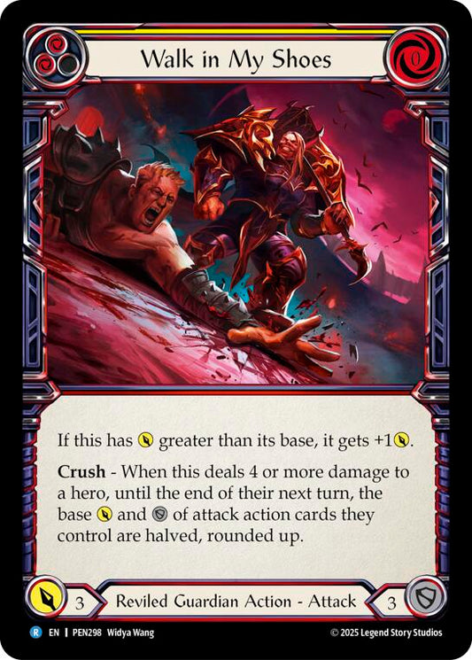 Flesh and Blood TCG: Walk In My Shoes (Yellow) card image