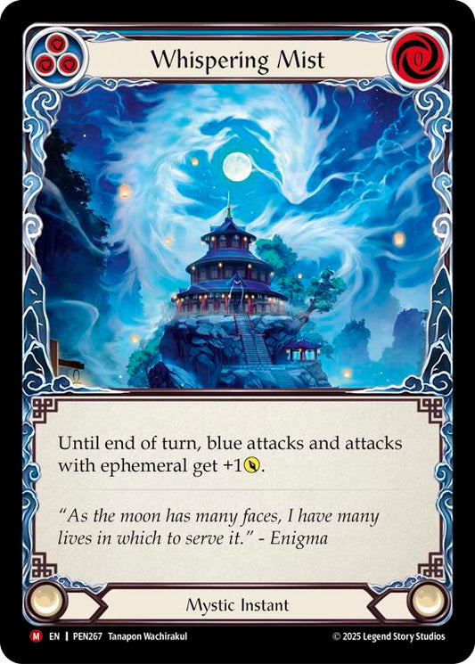 Flesh and Blood TCG: Whispering Mist (Blue) card image