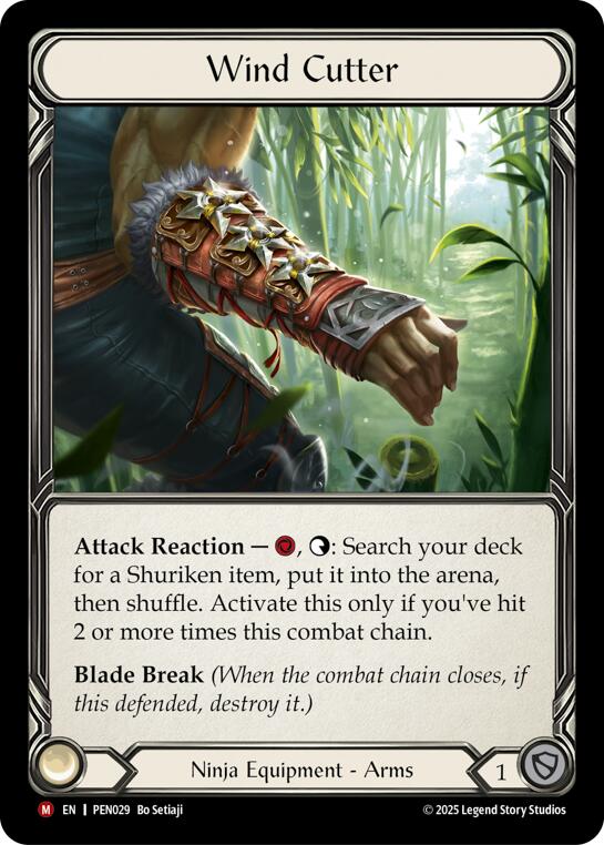 Flesh and Blood TCG: Wind Cutter card image