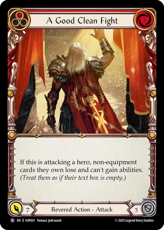 Flesh and Blood TCG: A Good Clean Fight card image