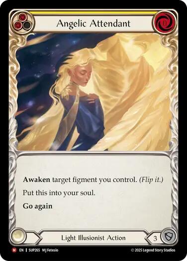 Flesh and Blood TCG: Angelic Attendant card image