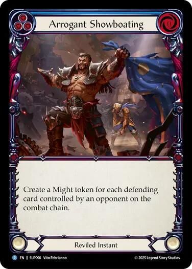 Flesh and Blood TCG: Arrogant Showboating card image
