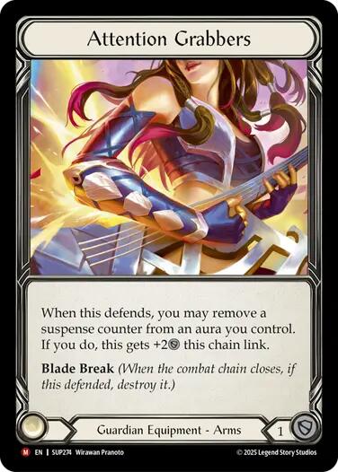 Flesh and Blood TCG: Attention Grabbers card image