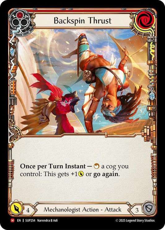 Flesh and Blood TCG: Backspin Thrust card image