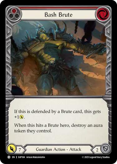 Flesh and Blood TCG: Bash Brute card image