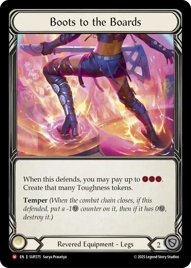 Flesh and Blood TCG: Boots to the Boards card image