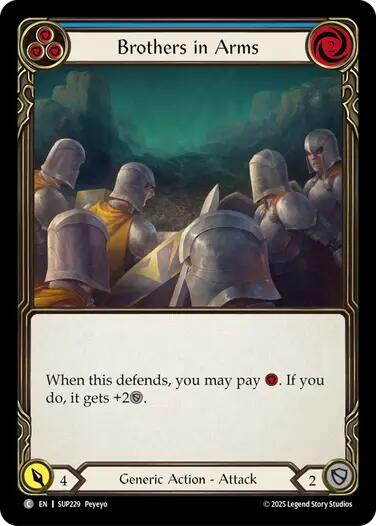 Flesh and Blood TCG: Brothers in Arms (Blue) card image