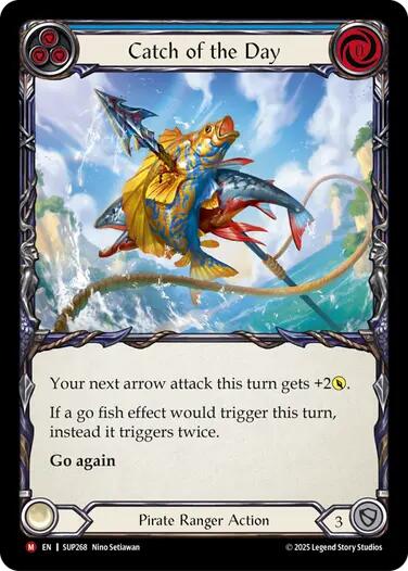 Flesh and Blood TCG: Catch of the Day card image