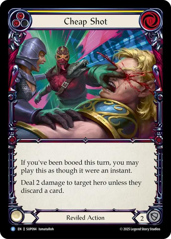 Flesh and Blood TCG: Cheap Shot card image