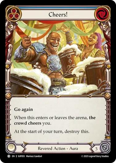 Flesh and Blood TCG: Cheers! card image