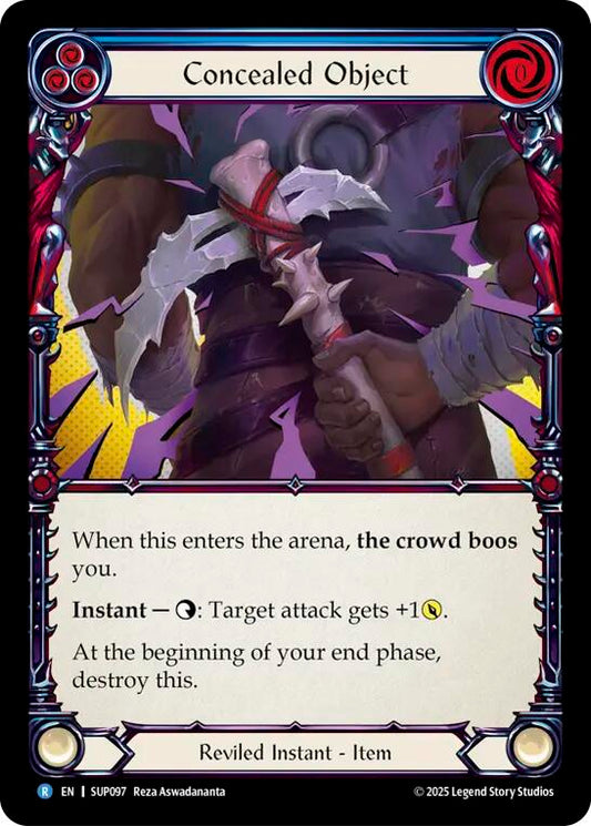 Flesh and Blood TCG: Concealed Object card image