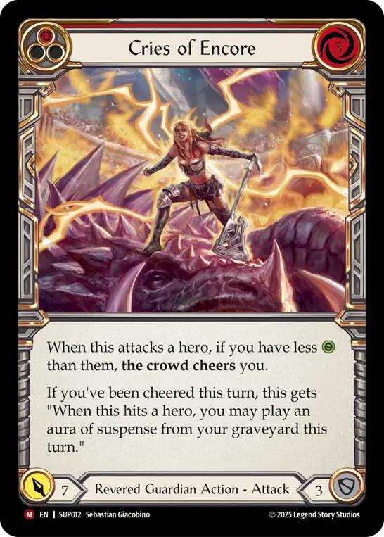 Flesh and Blood TCG: Cries of Encore card image