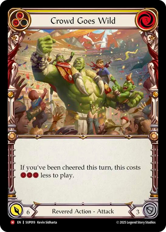 Flesh and Blood TCG: Crowd Goes Wild card image