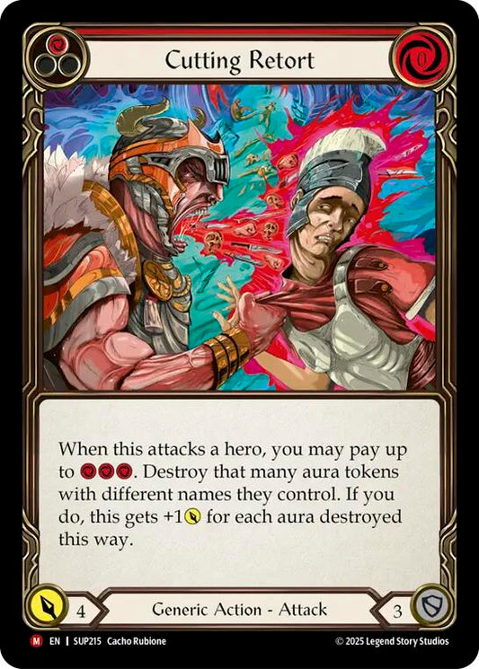 Flesh and Blood TCG: Cutting Retort card image