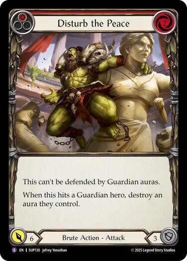 Flesh and Blood TCG: Disturb the Peace card image