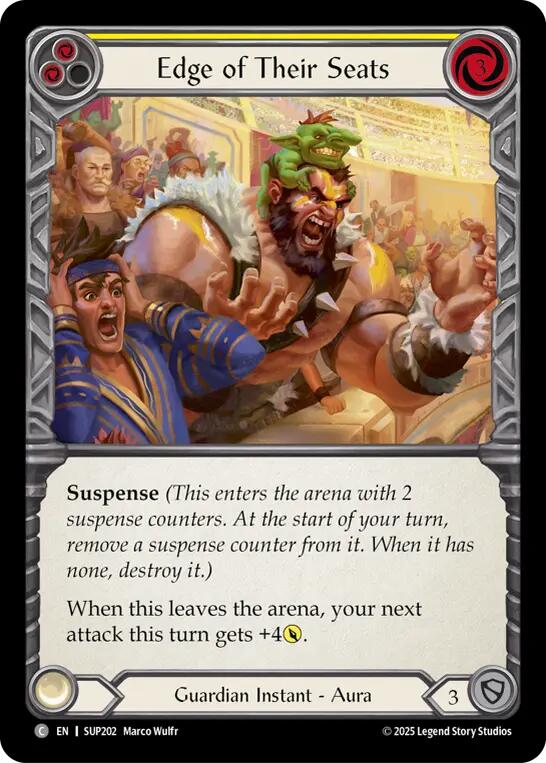 Flesh and Blood TCG: Edge of Their Seats (Yellow) card image