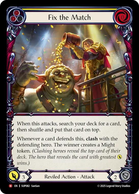 Flesh and Blood TCG: Fix the Match card image