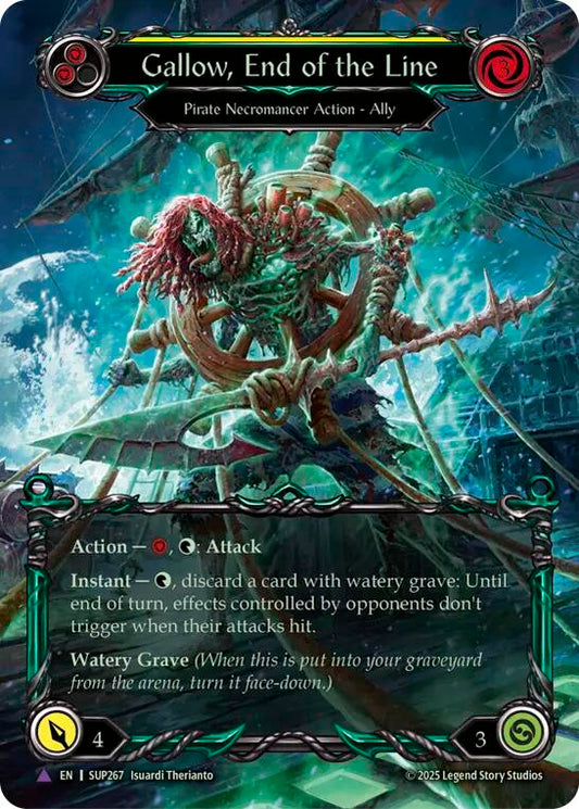 Flesh and Blood TCG: Gallow, End of the Line (Marvel) card image