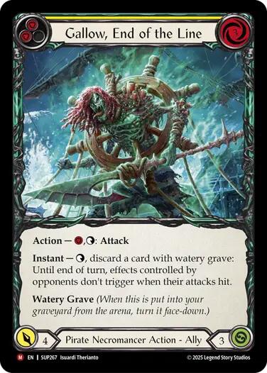 Flesh and Blood TCG: Gallow, End of the Line card image