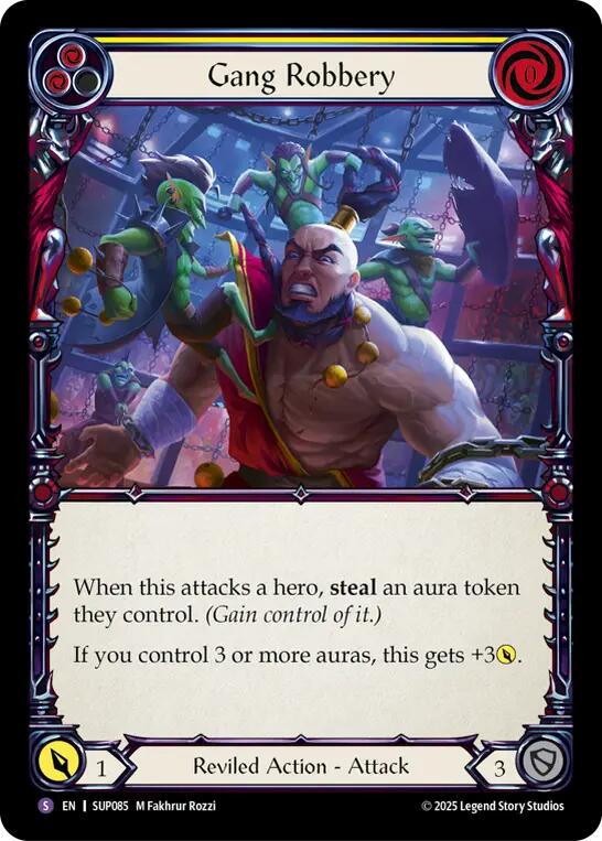 Flesh and Blood TCG: Gang Robbery card image