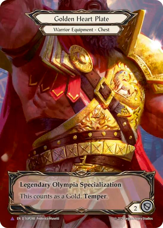 Flesh and Blood TCG: Golden Heart Plate (Marvel) card image