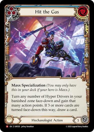 Flesh and Blood TCG: Hit the Gas card image