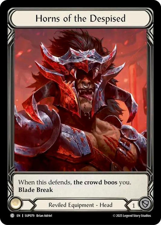 Flesh and Blood TCG: Horns of the Despised (Extended Art) card image