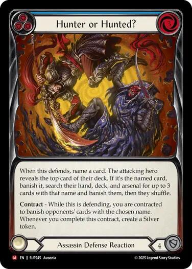 Flesh and Blood TCG: Hunter or Hunted? card image