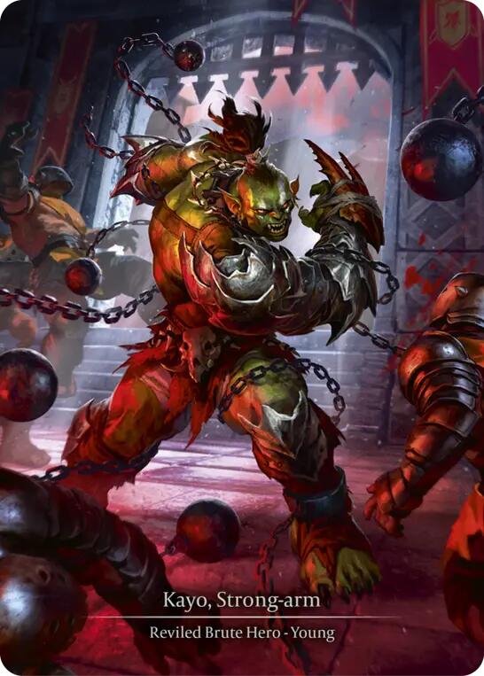 Flesh and Blood TCG: Kayo, Strong-arm (Marvel) card image