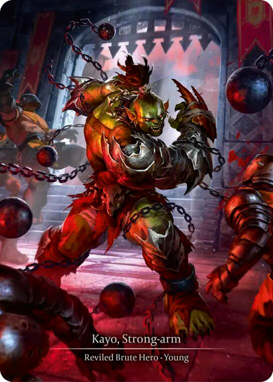 Flesh and Blood TCG: Kayo, Strong-arm (Marvel) card image