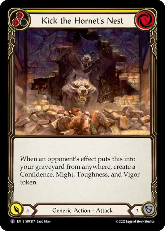 Flesh and Blood TCG: Kick the Hornet's Nest card image