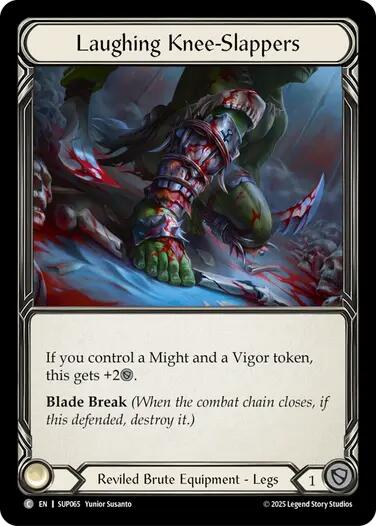 Flesh and Blood TCG: Laughing Knee-Slappers card image