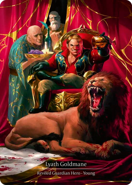 Flesh and Blood TCG: Lyath Goldmane (Marvel) card image
