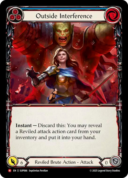Flesh and Blood TCG: Outside Interference card image