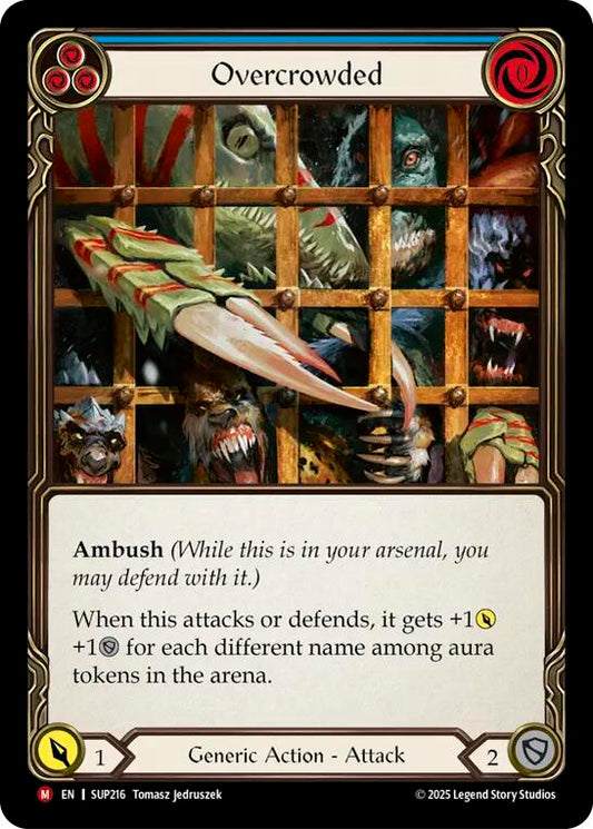 Flesh and Blood TCG: Overcrowded card image