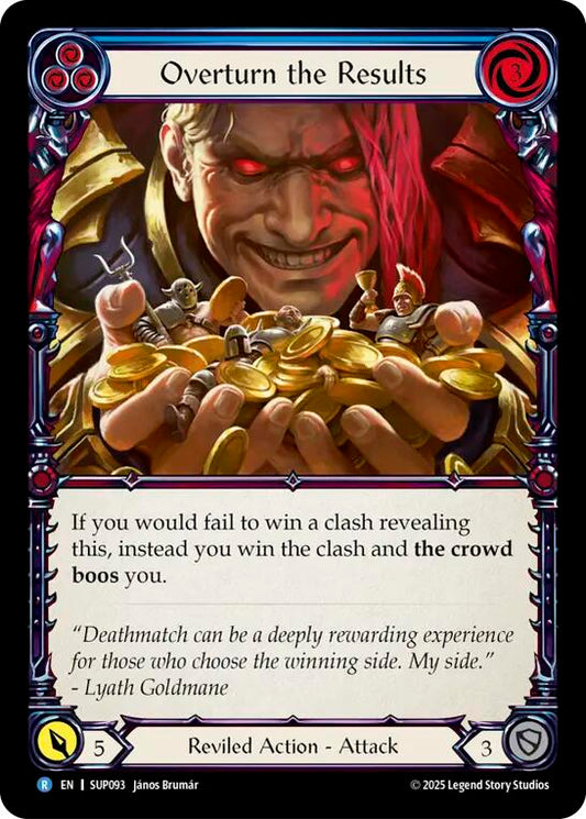 Flesh and Blood TCG: Overturn the Results card image