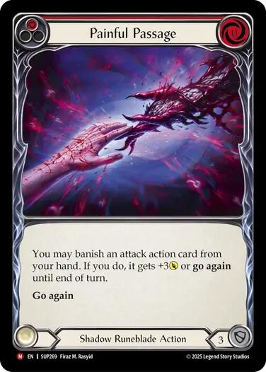 Flesh and Blood TCG: Painful Passage card image