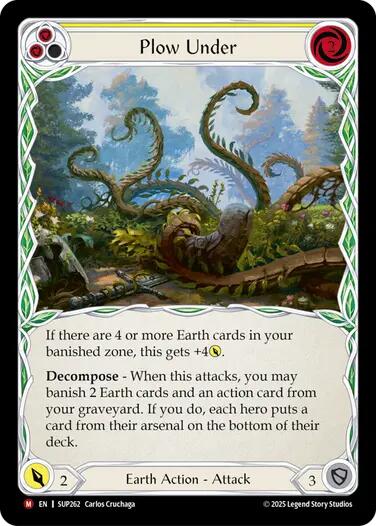 Flesh and Blood TCG: Plow Under card image