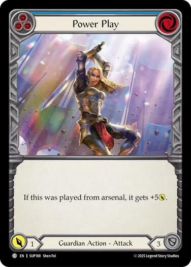 Flesh and Blood TCG: Power Play (Blue) card image