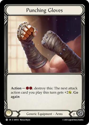 Flesh and Blood TCG: Punching Gloves card image